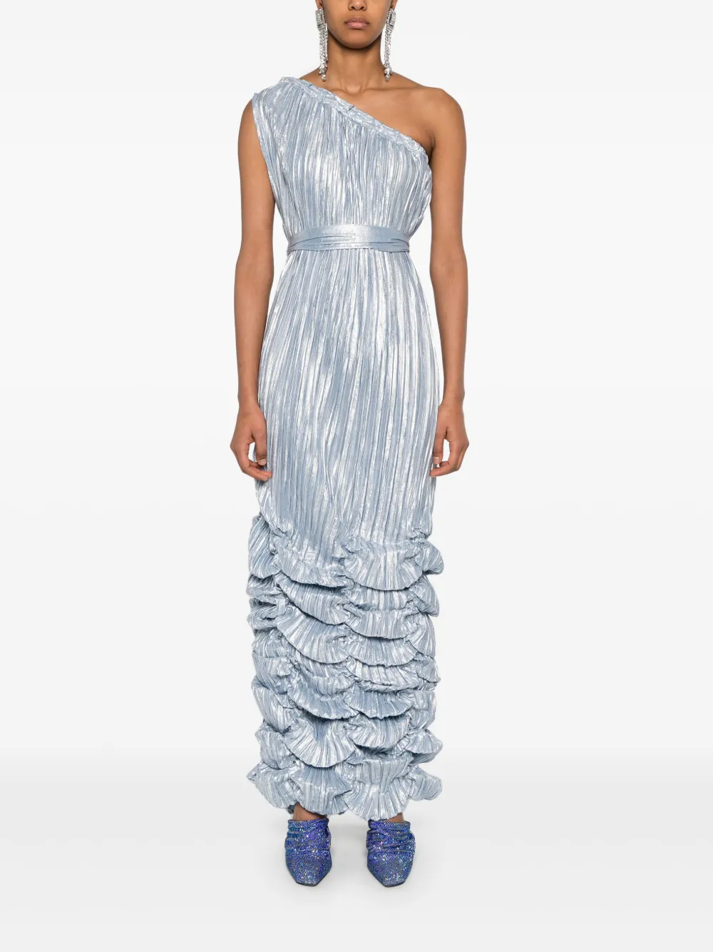 Baruni Medinilla maxi-dress - Grijs