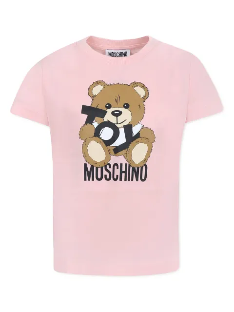 Moschino Kids playera con motivo Teddy Bear