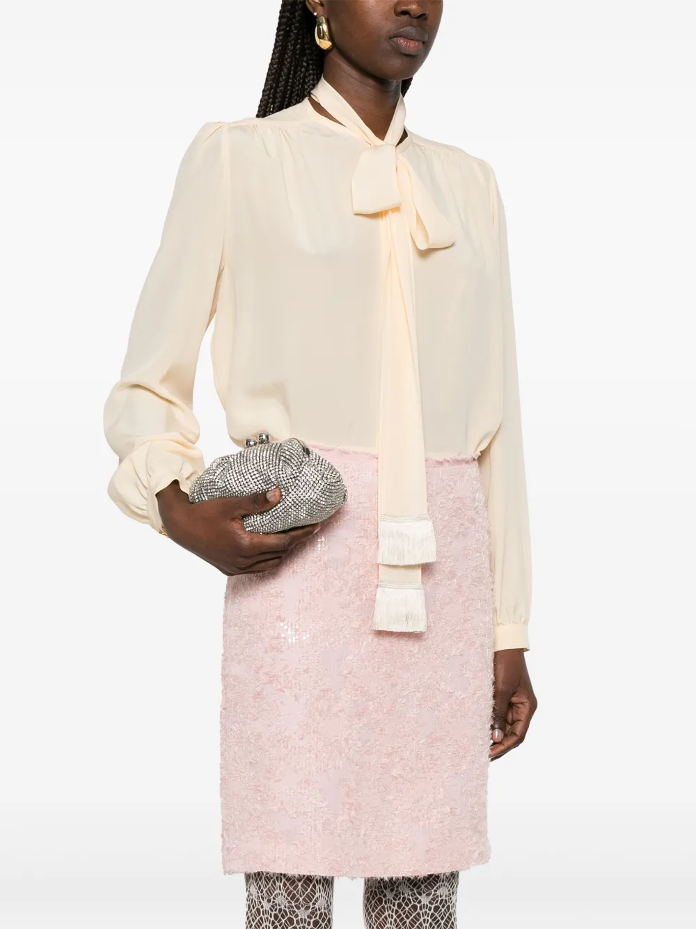 Weekend Max Mara Kleine Pasticcino clutch - Wit