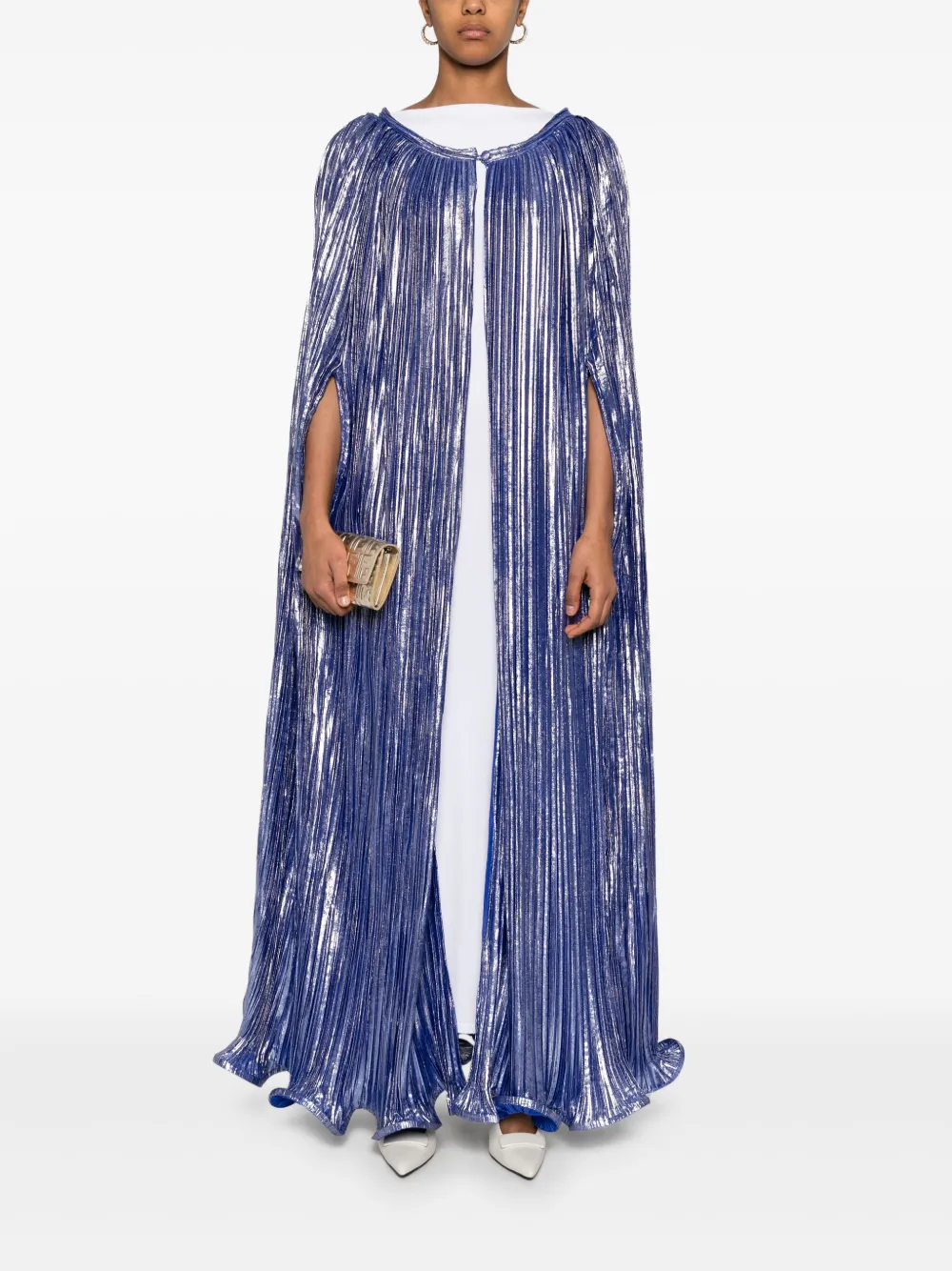 Baruni Roses cape - Blauw