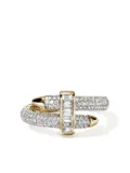 John Hardy 18kt yellow gold Spear diamond ring
