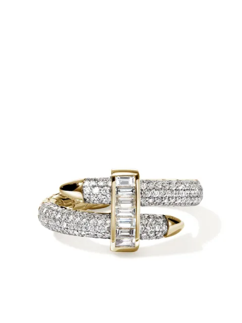 John Hardy anillo Spear en oro amarillo de 18kt con diamante
