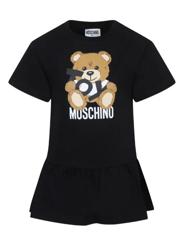 Moschino - Sweatshirt dress Teddy Bear - Black - 12A