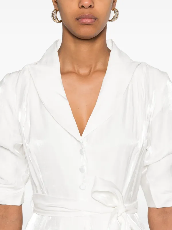 Baruni Amara Maxi Dress | White | FARFETCH