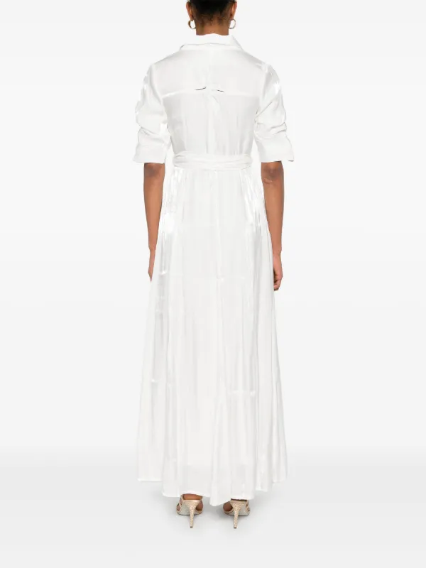 amara maxi dress white Amara Long Dress