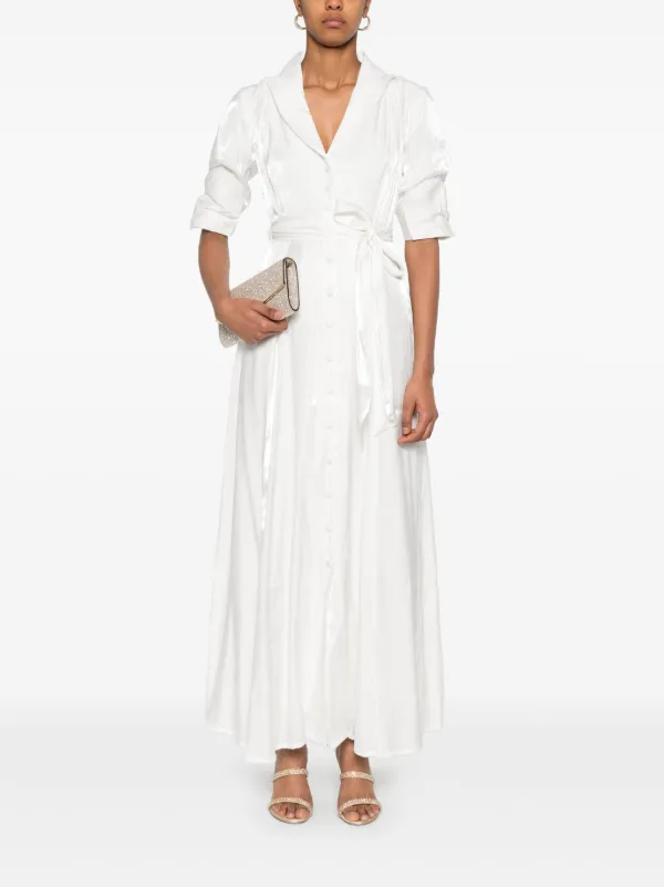 Baruni Amara Maxi Dress | White | FARFETCH