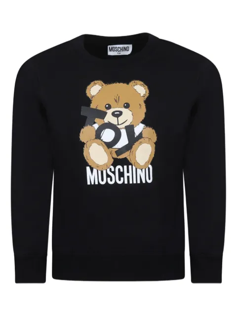 Moschino Kids playera con motivo de osito
