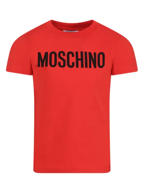 Moschino Kids logo-print T-shirt