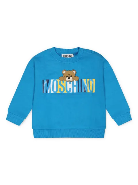 Moschino Kids Teddy Bear-print sweatshirt