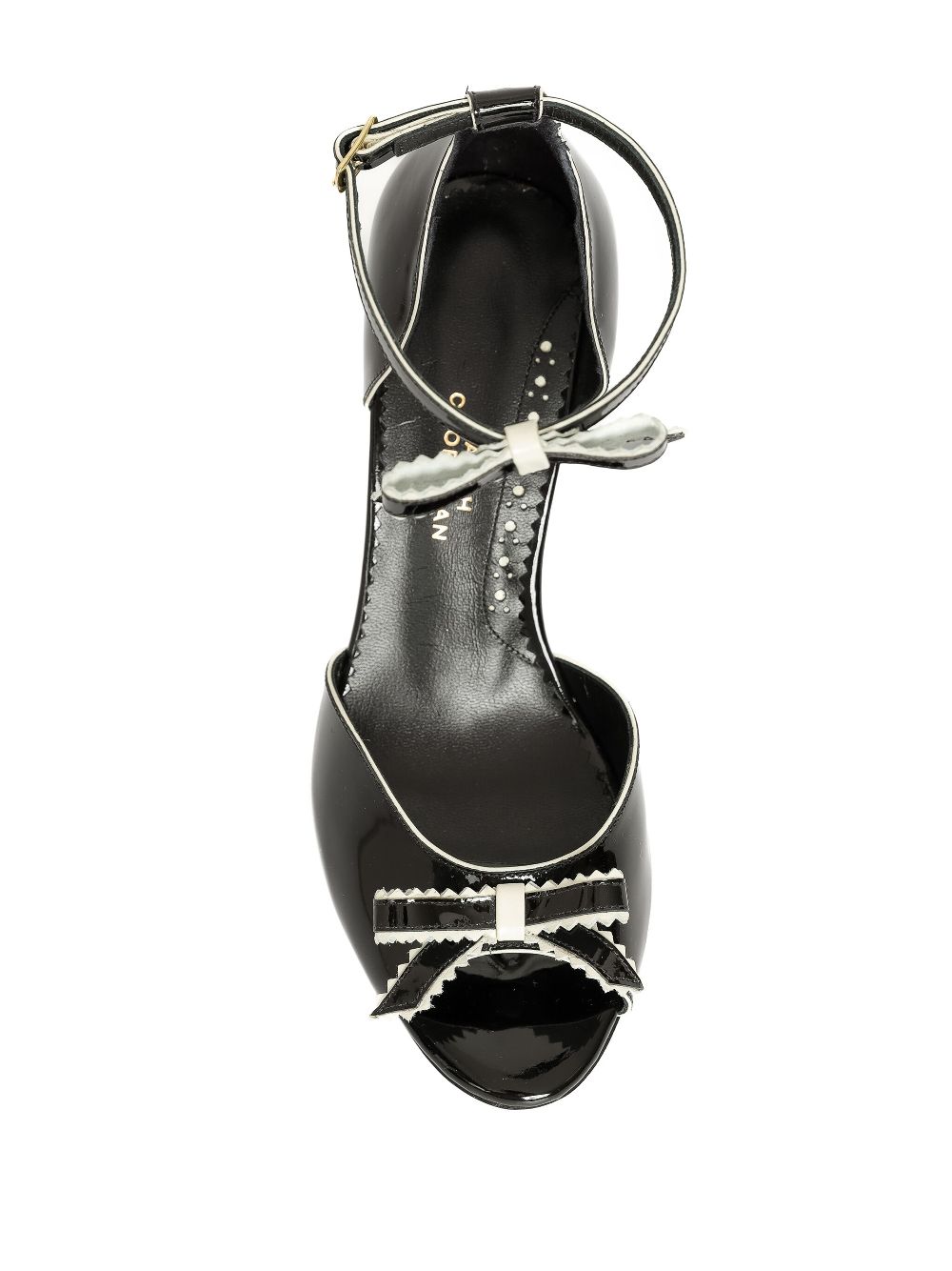 Sarah Chofakian 75mm Indoor sandals Black