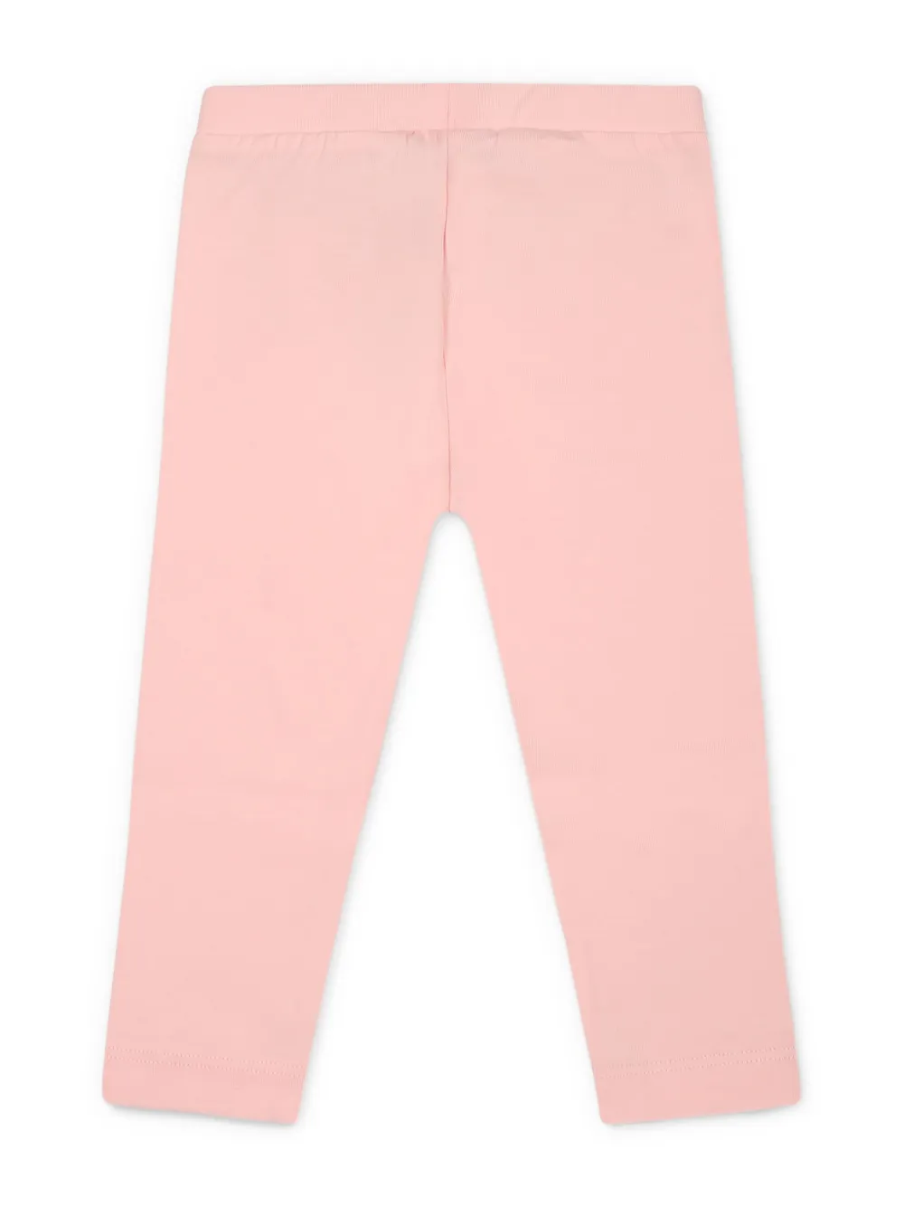 Moschino Kids logo-print trousers - Roze