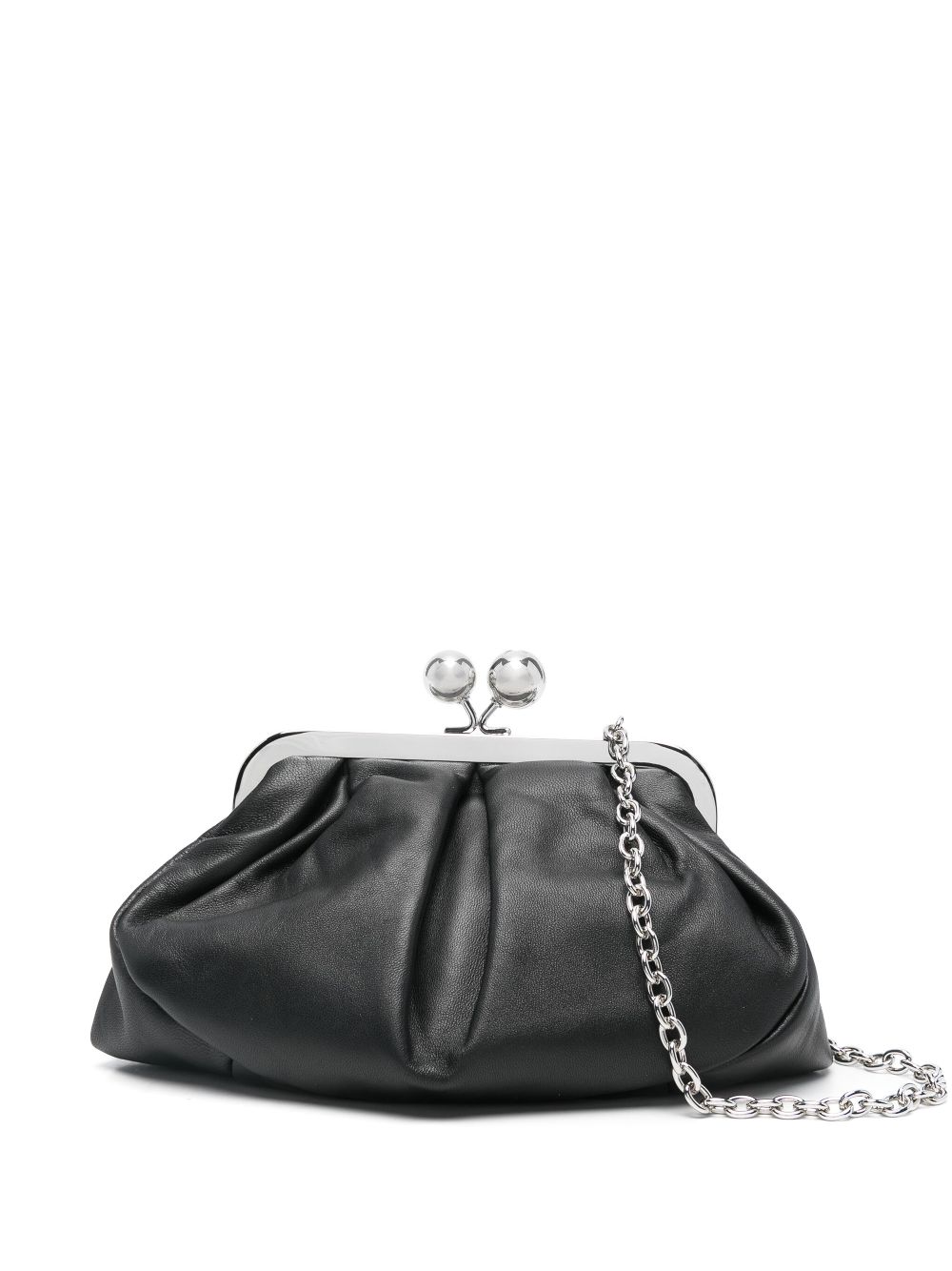 Weekend Max Mara small Pasticcino clutch bag - Black