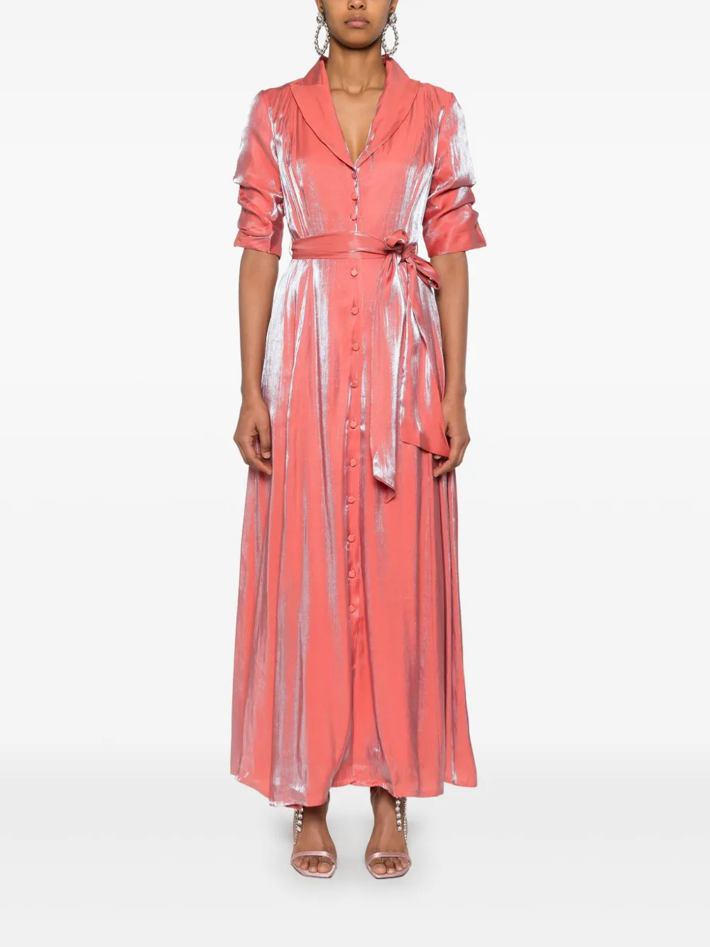 Baruni Amara maxi-jurk - Oranje