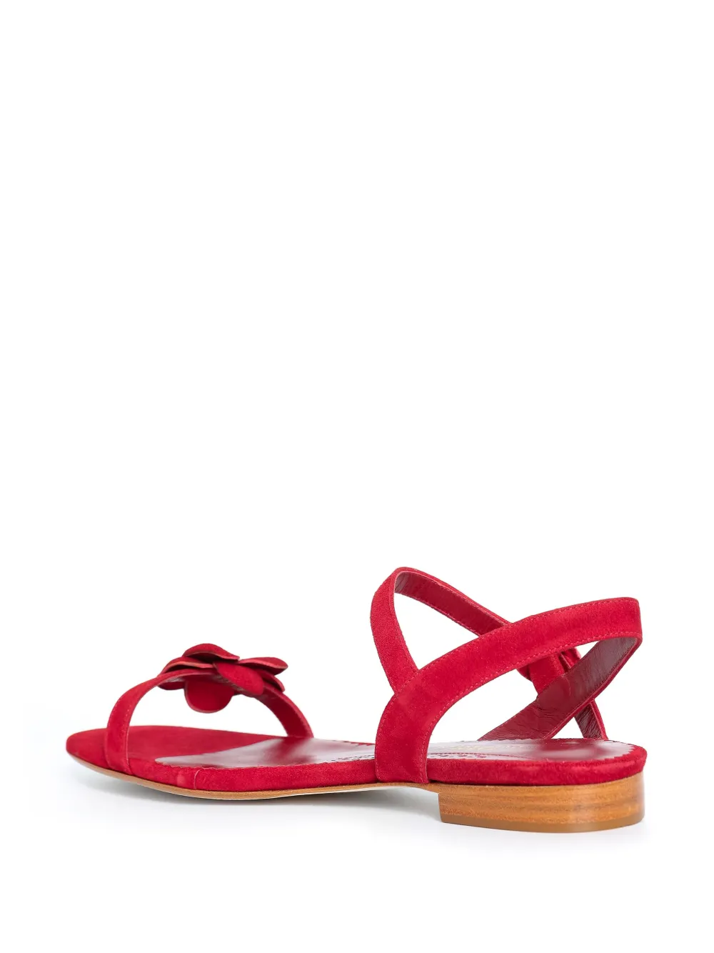 Sarah Chofakian Forest sandals Red