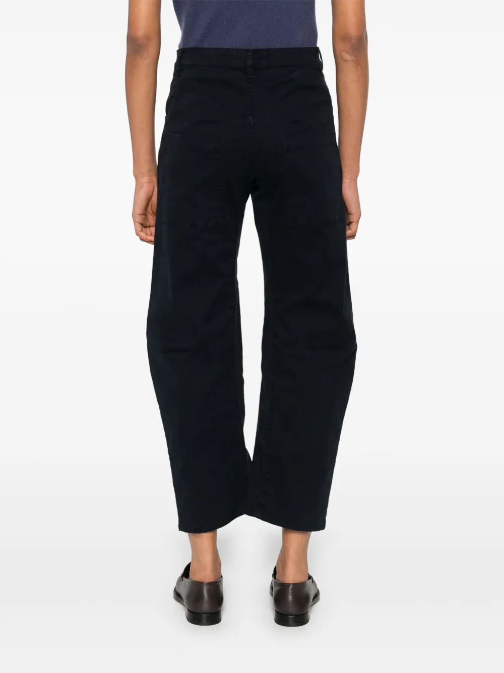 Shop Nili Lotan Emerson Trousers In Blue