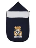 Moschino Kids Teddy Bear nest - Blue