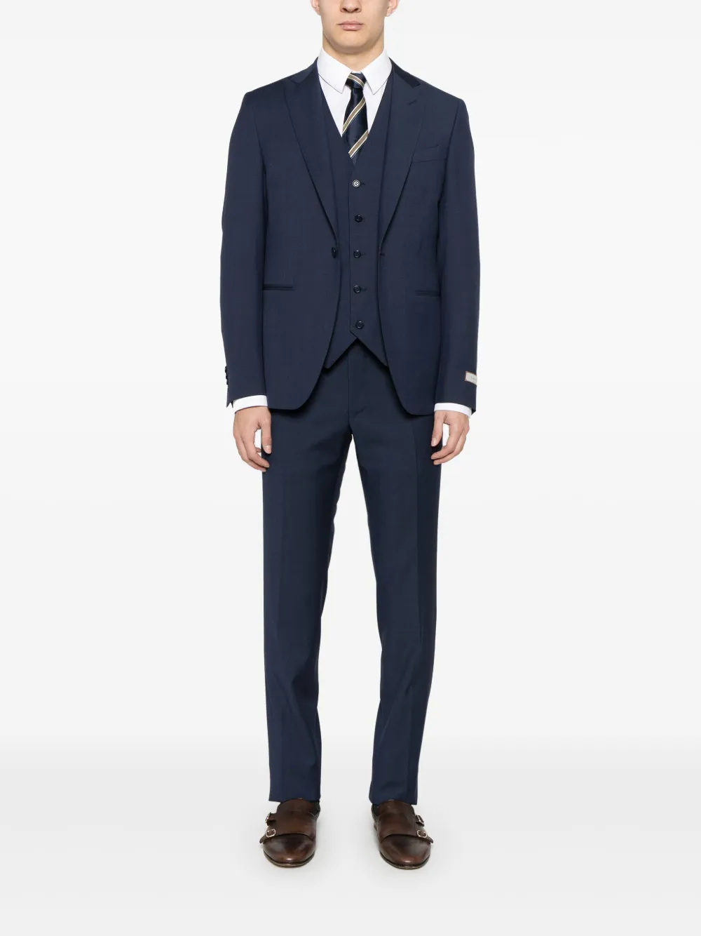 Canali single-breasted suit (three pieces) | Single Breasted Suits | Image 2