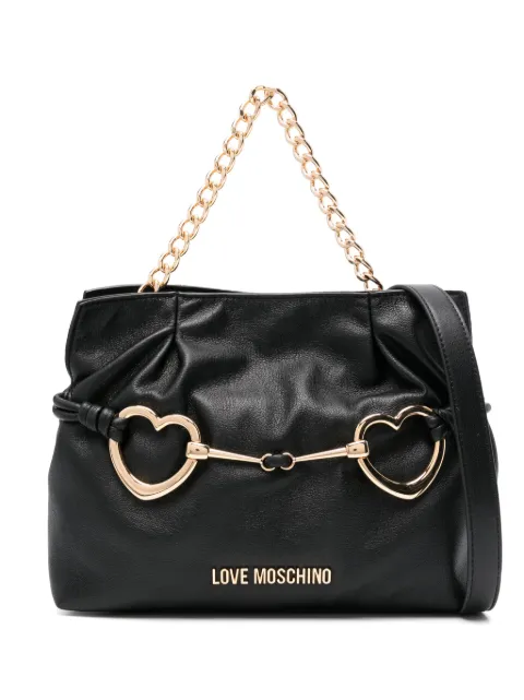 Love Moschino logo-lettering tote bag