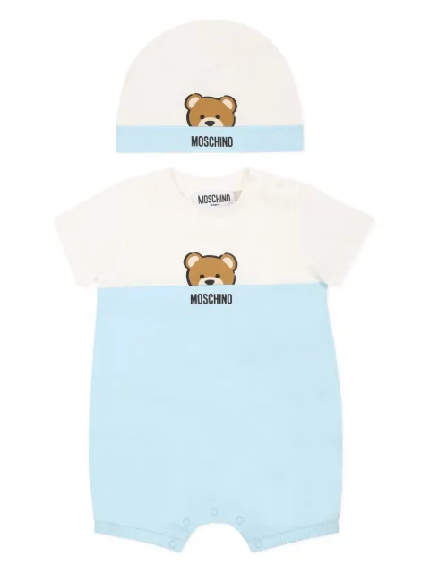 Moschino Kids logo-print body 
