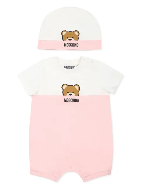Moschino Kids logo-print body 