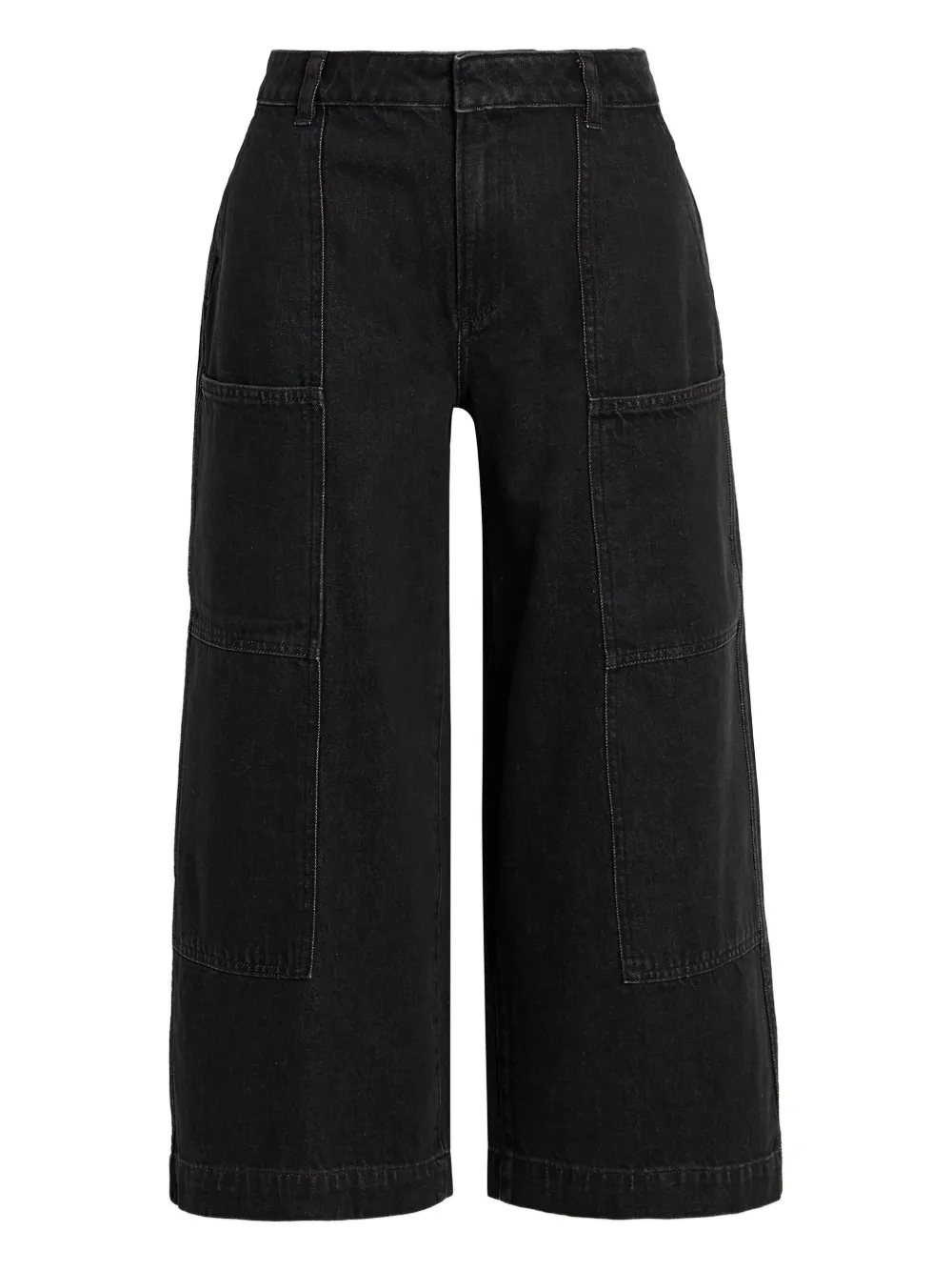Vince pocket-detailed crop jeans | Black | Image 1