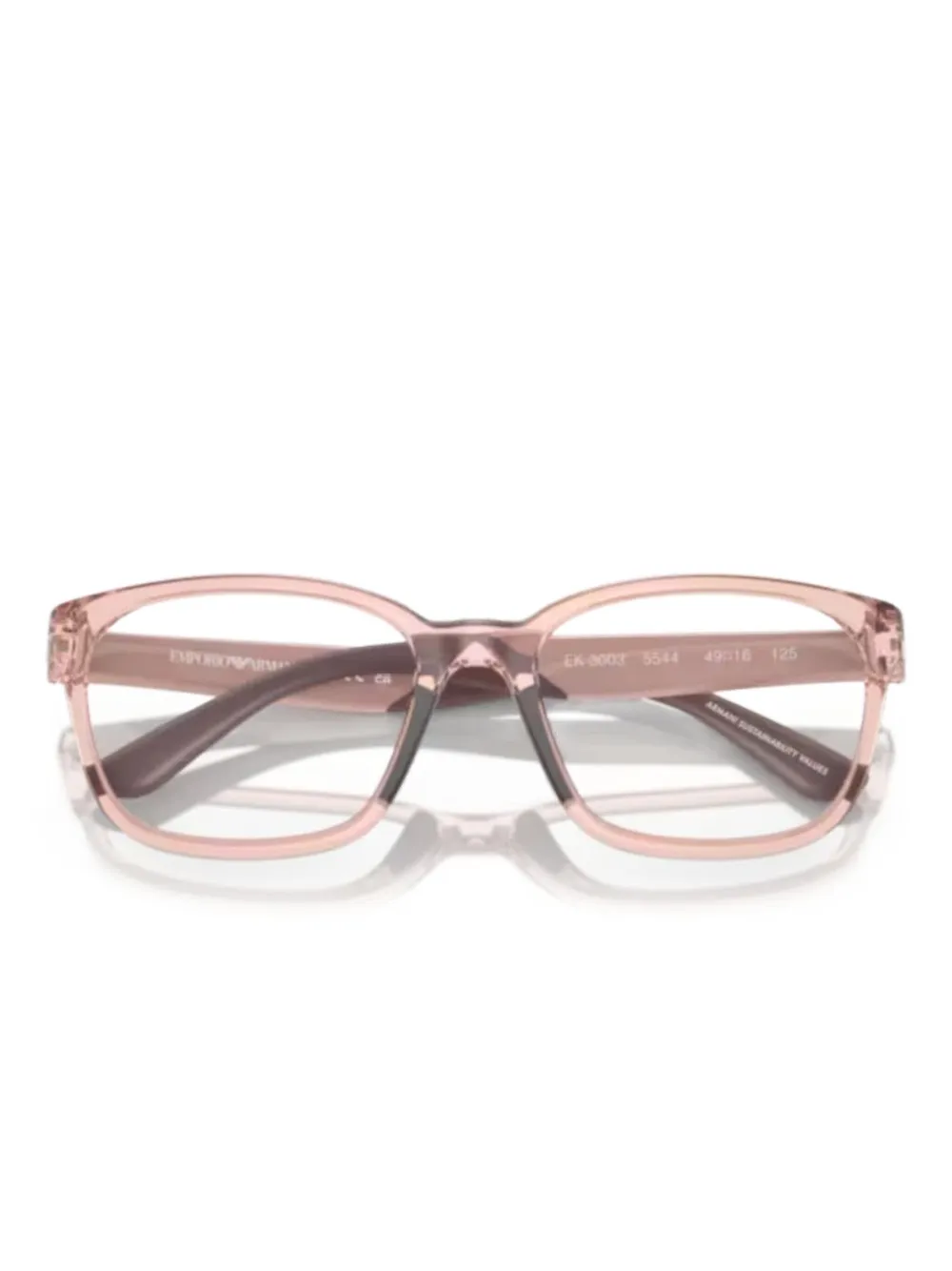 Emporio Armani Occhiali squadrati - Rosa