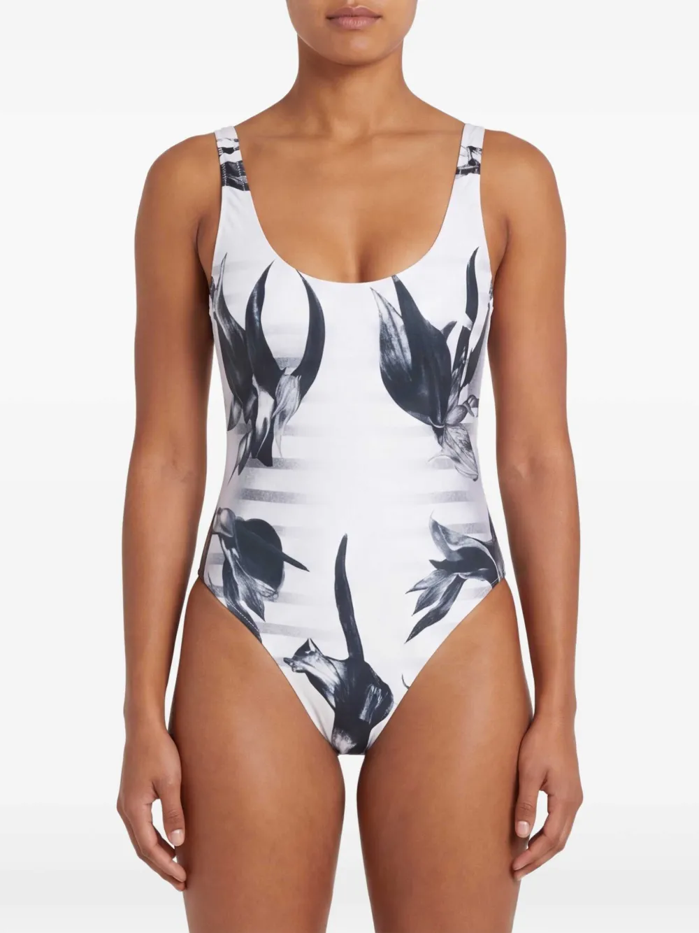 Jean Paul Gaultier Badpak met print Wit