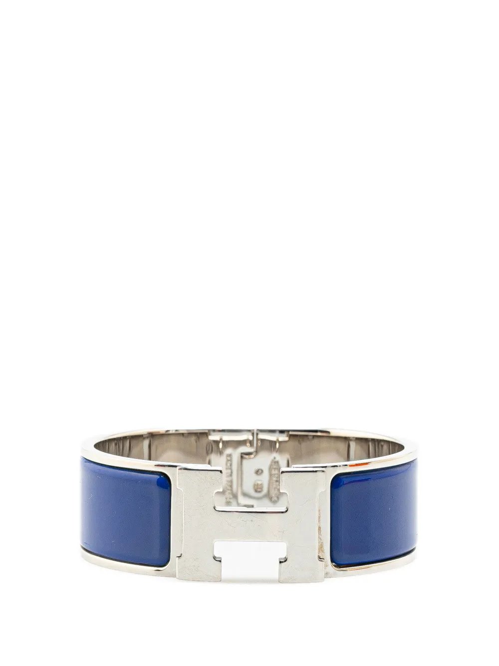 Hermès Pre-Owned 21st Century ワイド エナメル クリッククラック H GM コスチュームブレスレット - Hermès Pre-Owned 21st Century ワイド エナメル クリッククラック H GM コスチュームブレスレット -