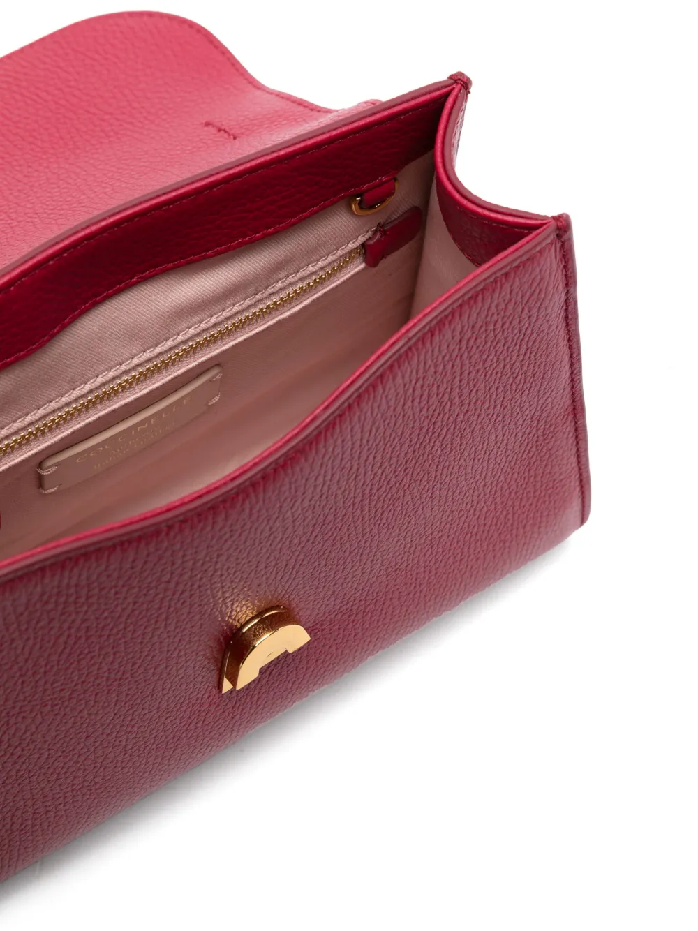 Coccinelle Small Dew Tote Bag In Pink