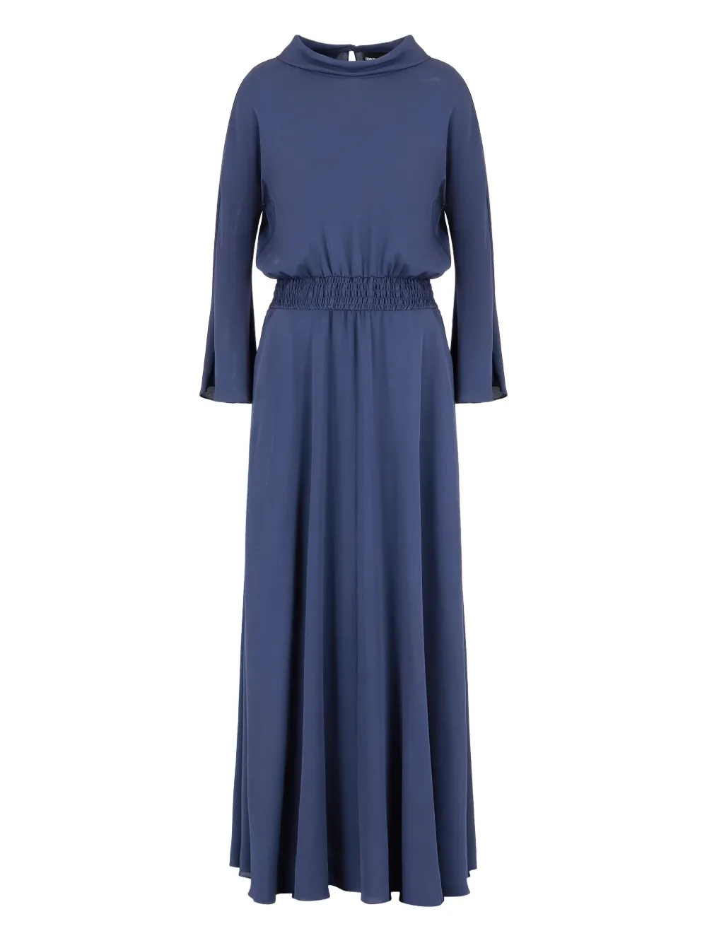 Giorgio Armani elasticated-waist day dress | Blue | Image 1