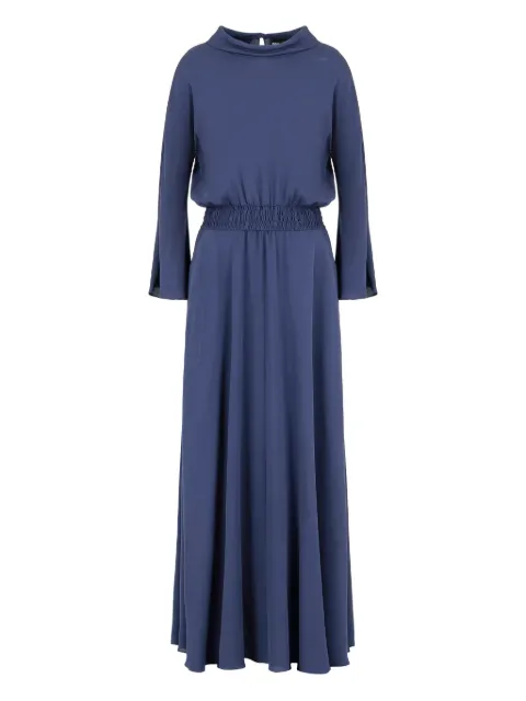Giorgio Armani elasticated-waist day dress