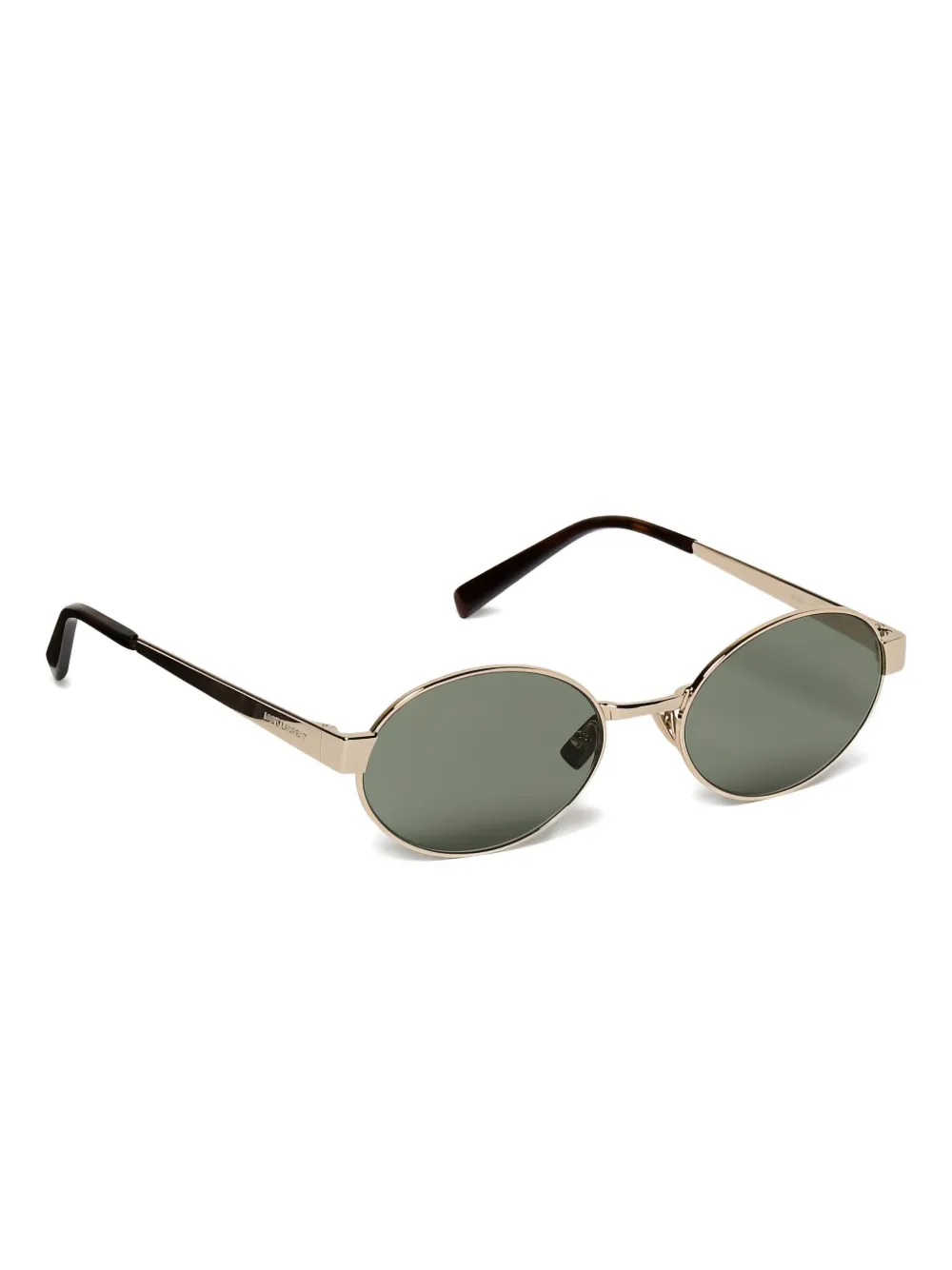 Saint Laurent Eyewear SL 692 oval-frame metal sunglasses - Goud