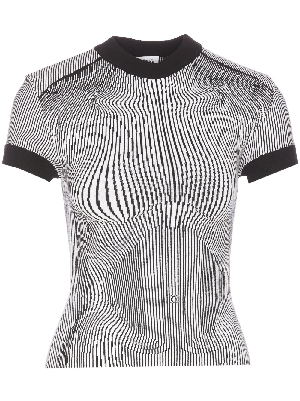 Morphing Pinstripes t-shirt 