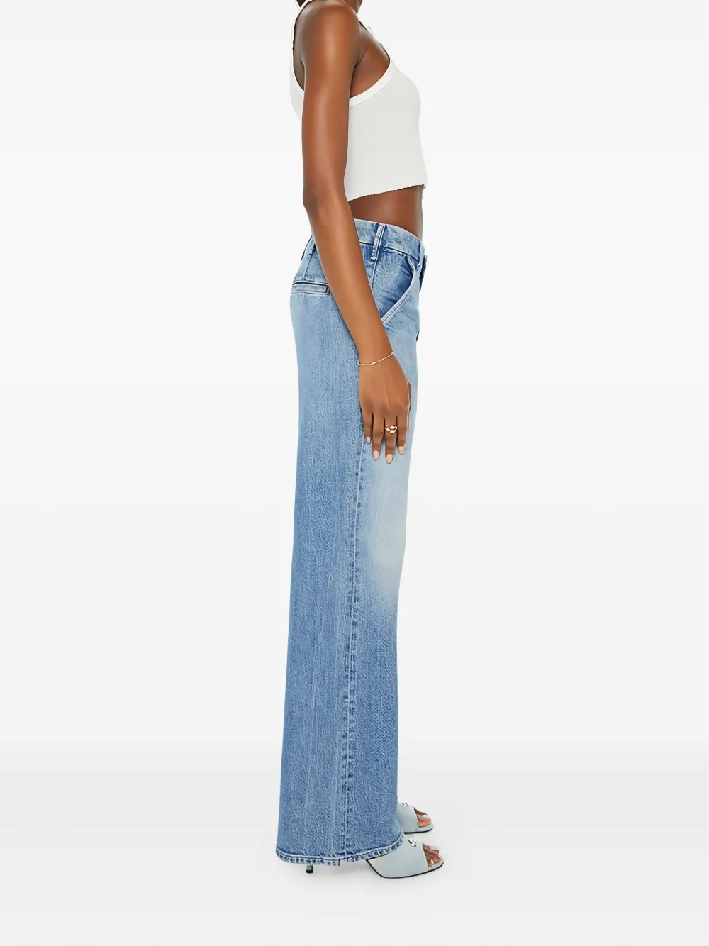 MOTHER wide-leg jeans - Blauw