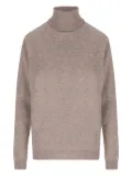 Saint Laurent turtleneck cashmere sweater - Neutrals