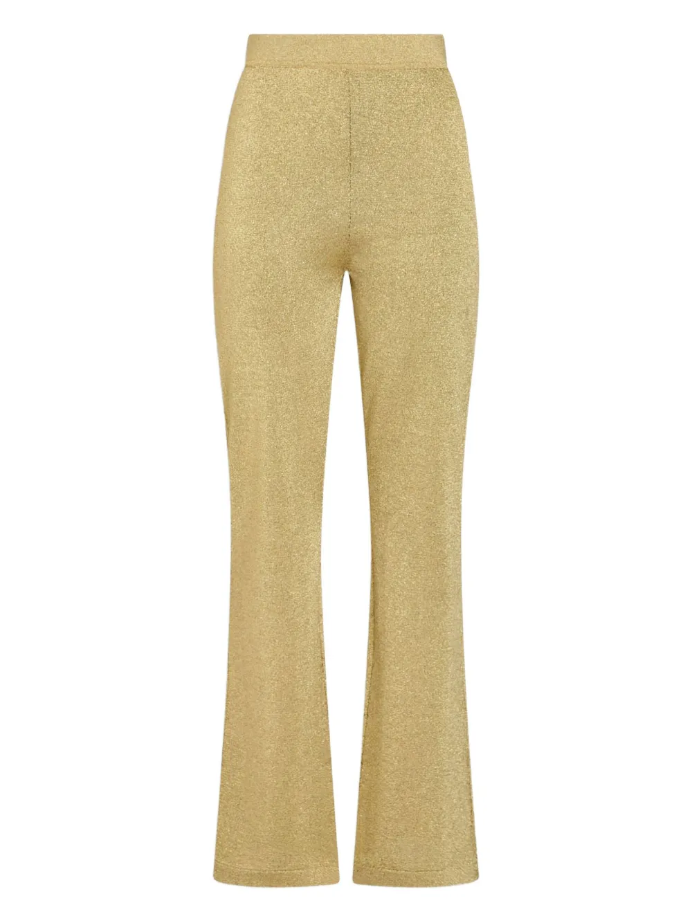 Missoni Lurex gebreide broek Goud