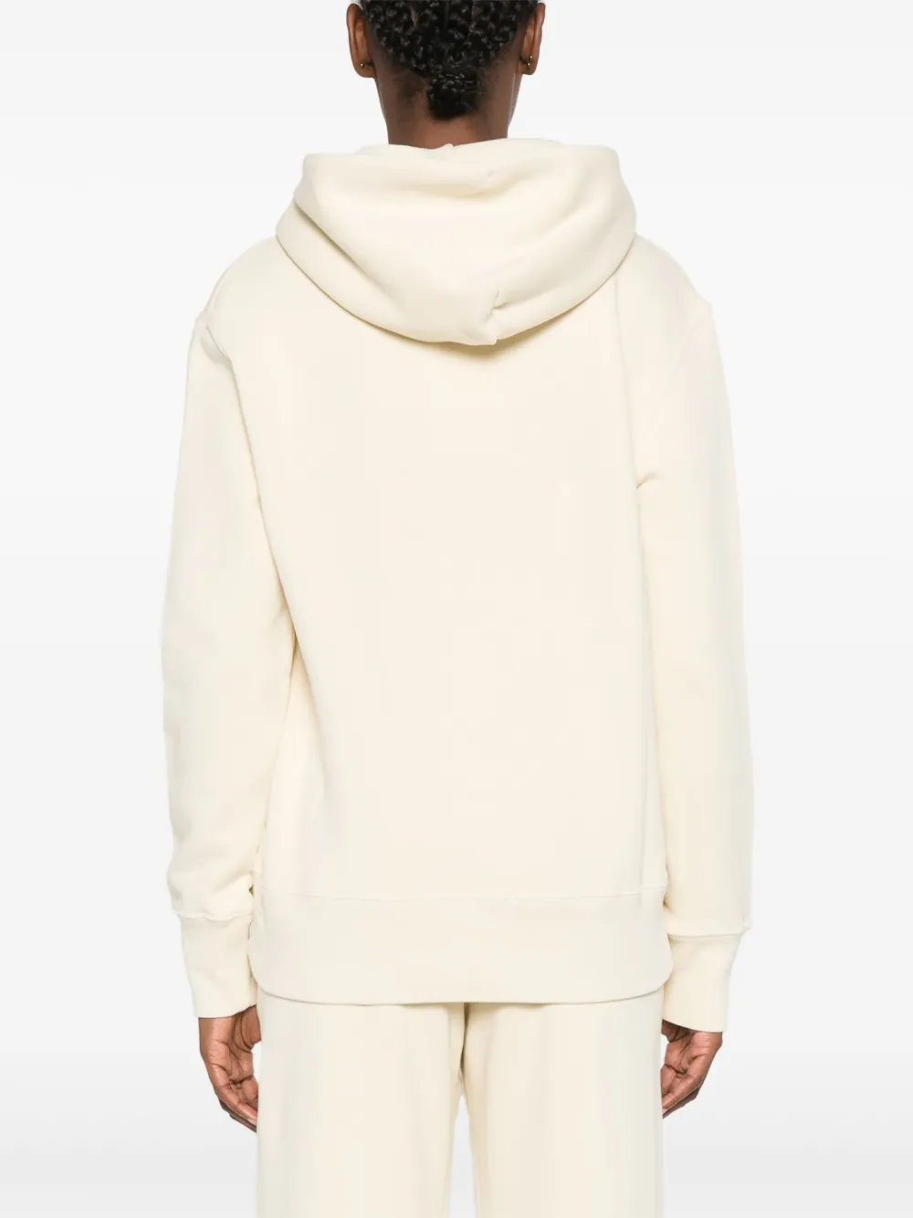 Autry Hoodie met logopatch Beige