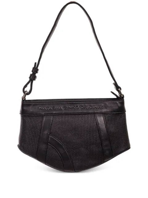 Natasha Zinko underwear leather shoulder bag