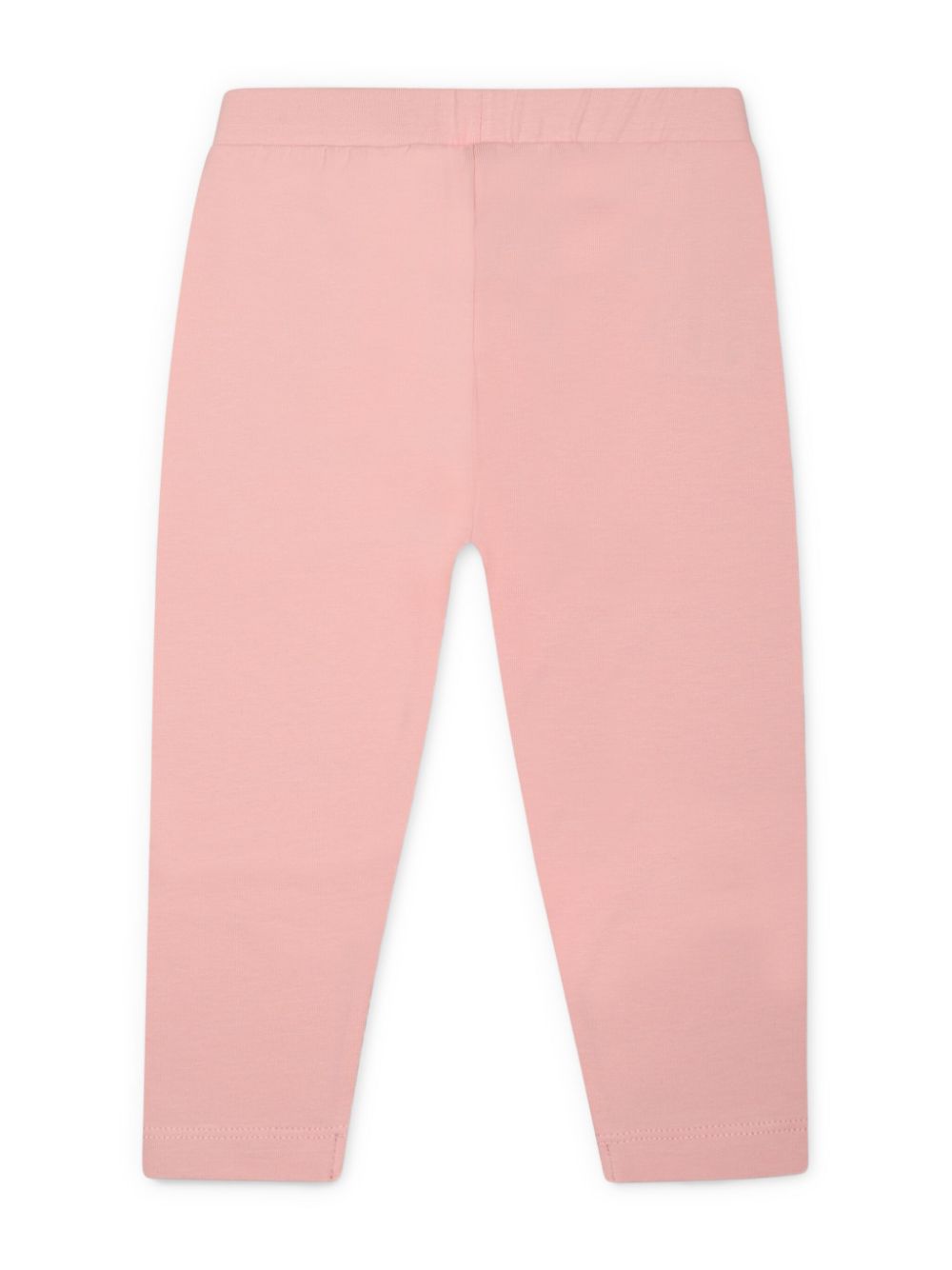 Moschino Kids logo-print trousers - Roze