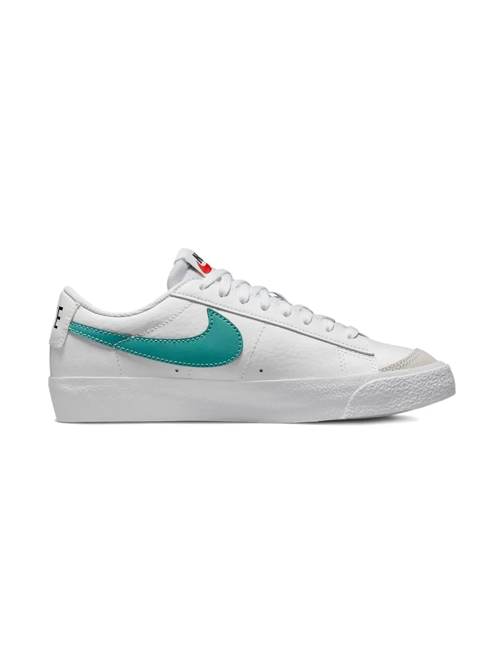 Nike Kids Blazer 77 Low "White Black Washed Teal" sneakers