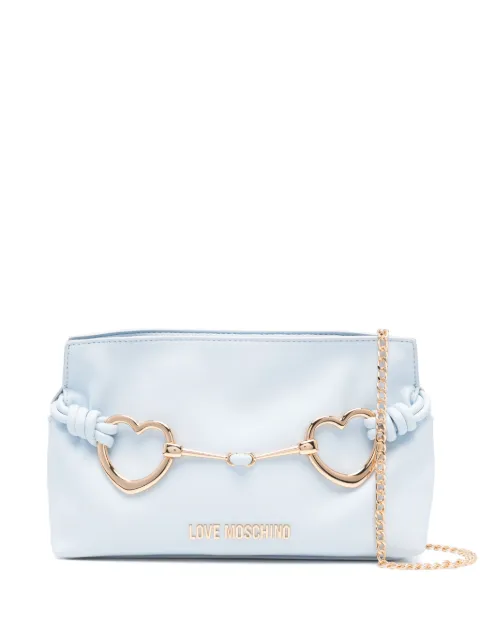 Love Moschino Hearts clutch