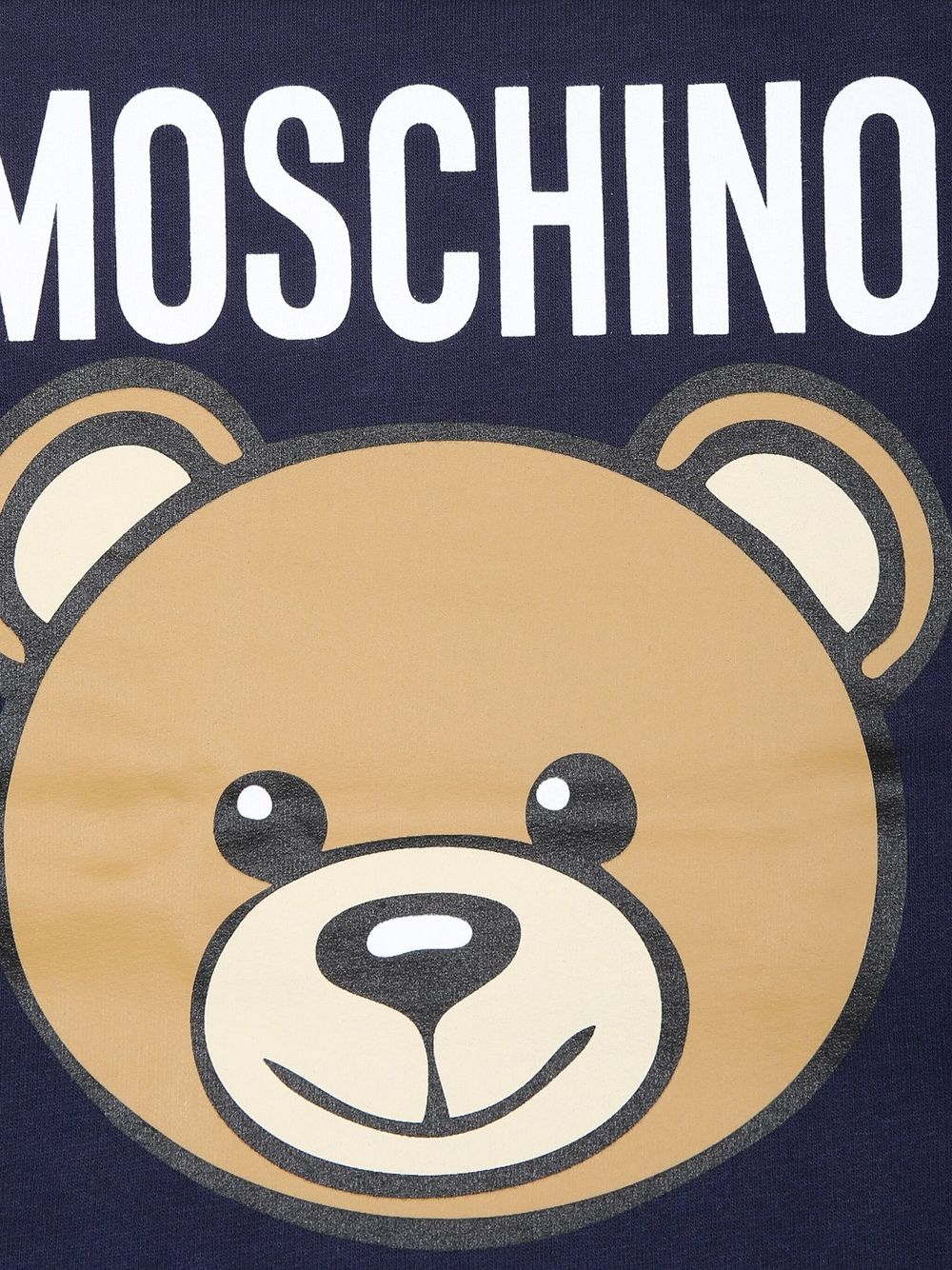 Moschino Kids logo-print nest - Blue