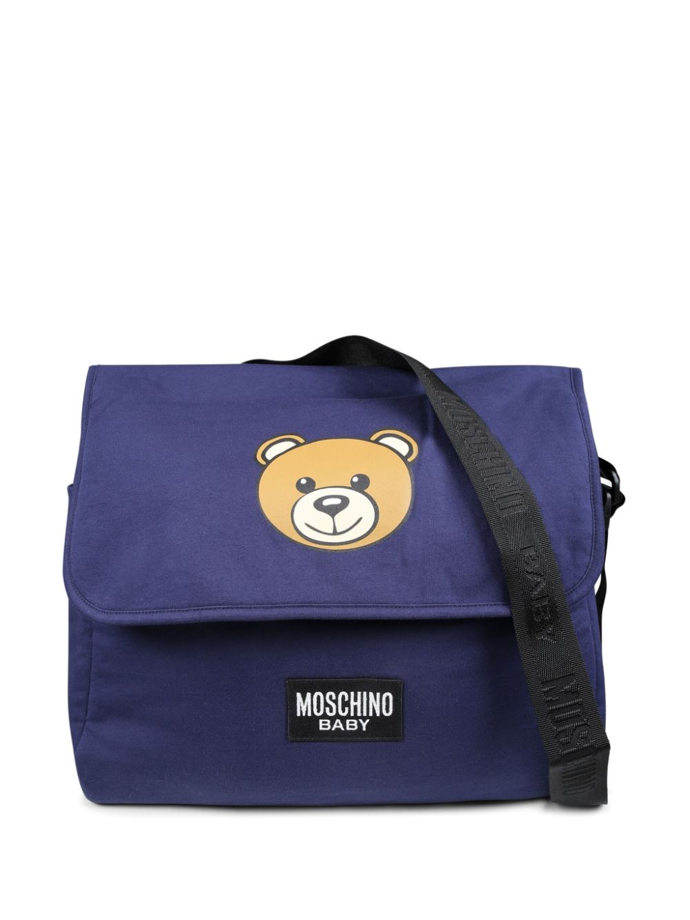 Moschino Kids Teddy Bear changing bag - Blue