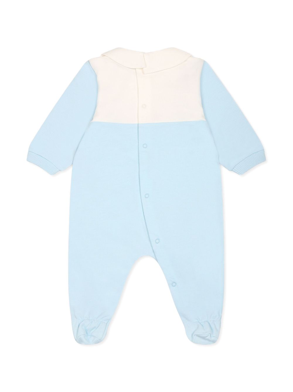 Moschino Kids logo-print pajamas - Blue