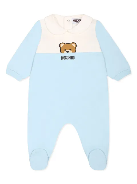 Moschino Kids logo-print pajamas 