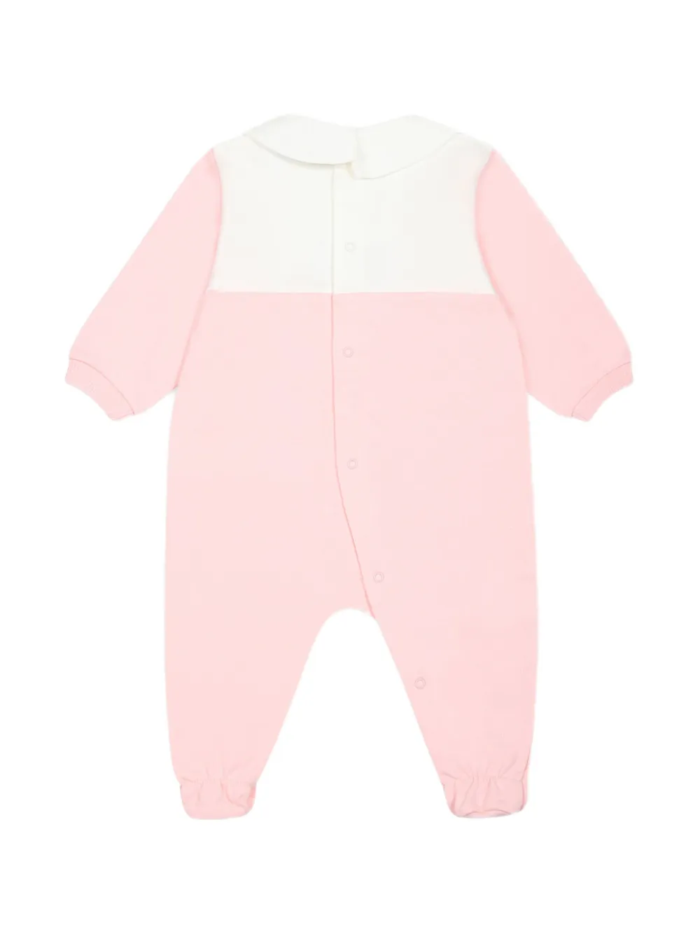 Moschino Kids Pyjama met logoprint - Roze