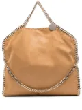 Stella McCartney 3CHAIN TOTE ECO SHAGGY DEER W/LIGHT GOLD - Brown