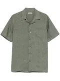 Canali linen shirt - Green