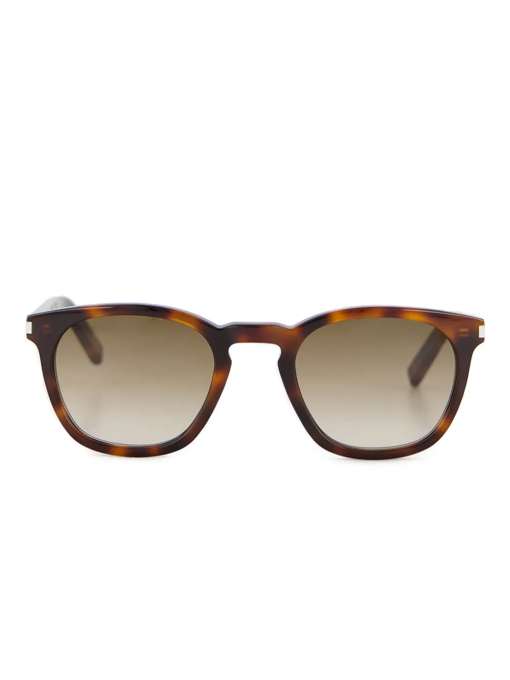 Saint Laurent tortoiseshell rectangle-frame sunglasses Bruin