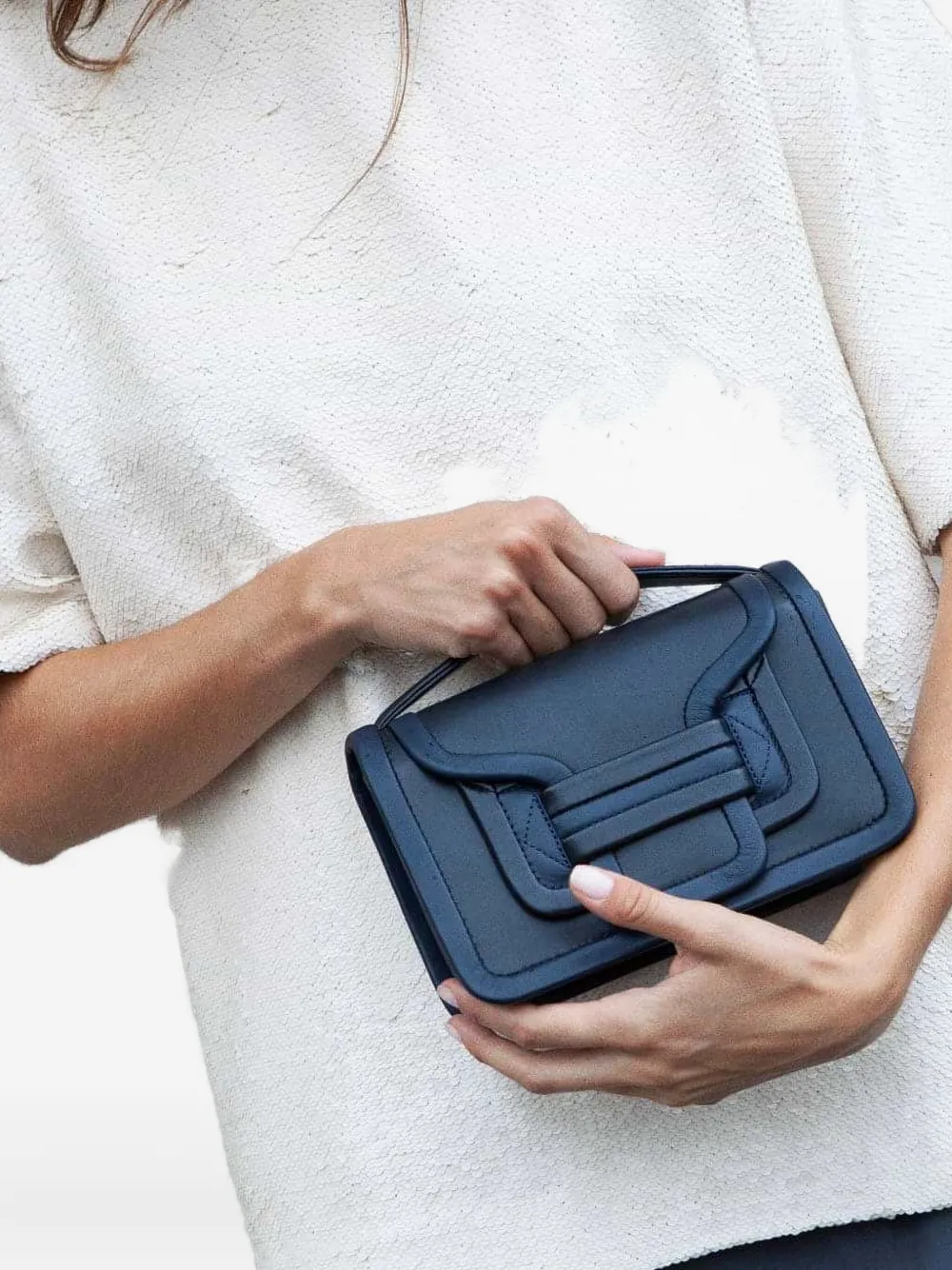 Pierre Hardy Alpha shoulder bag - Zwart